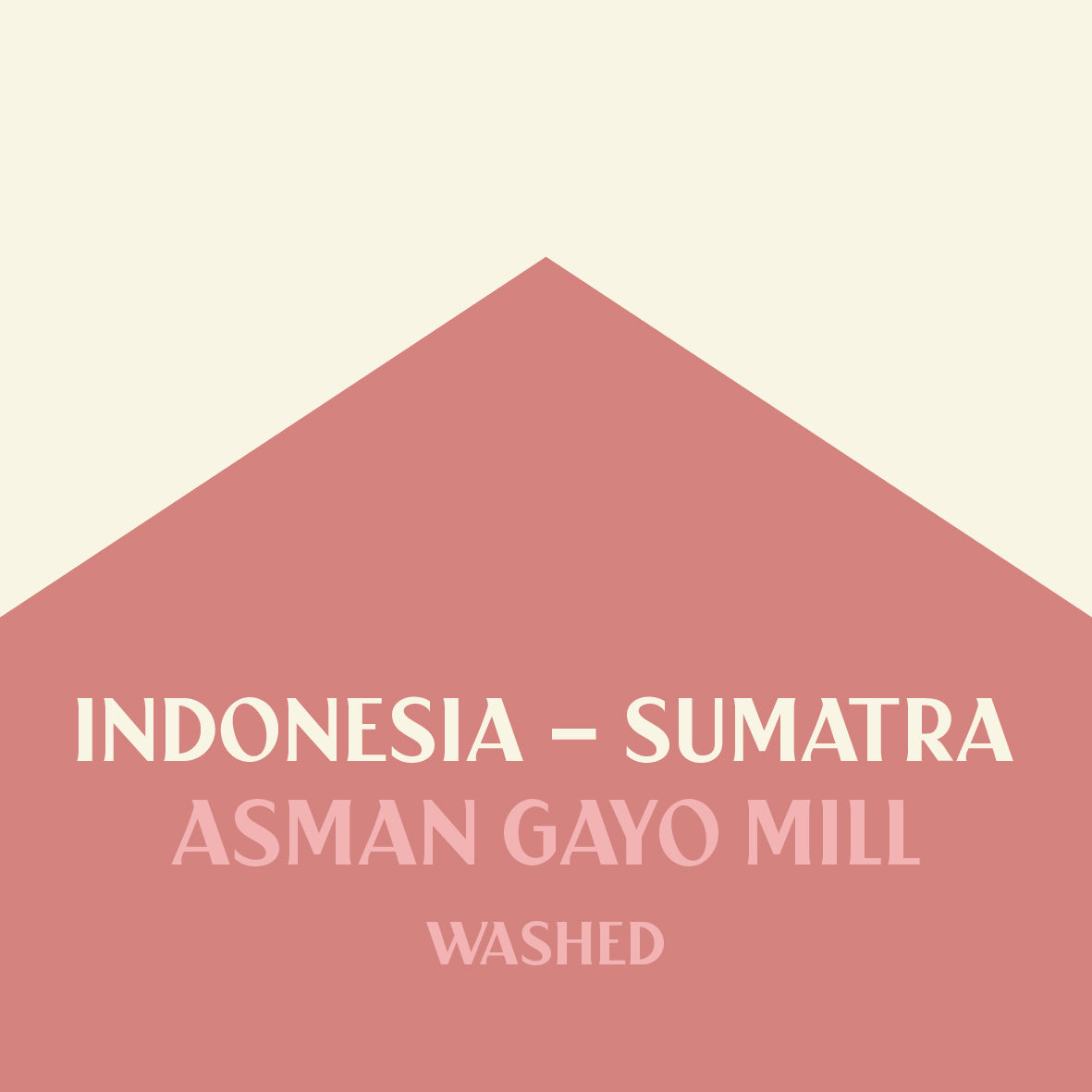 SUMATRA INDONESIA ASMAN GAYO MILL